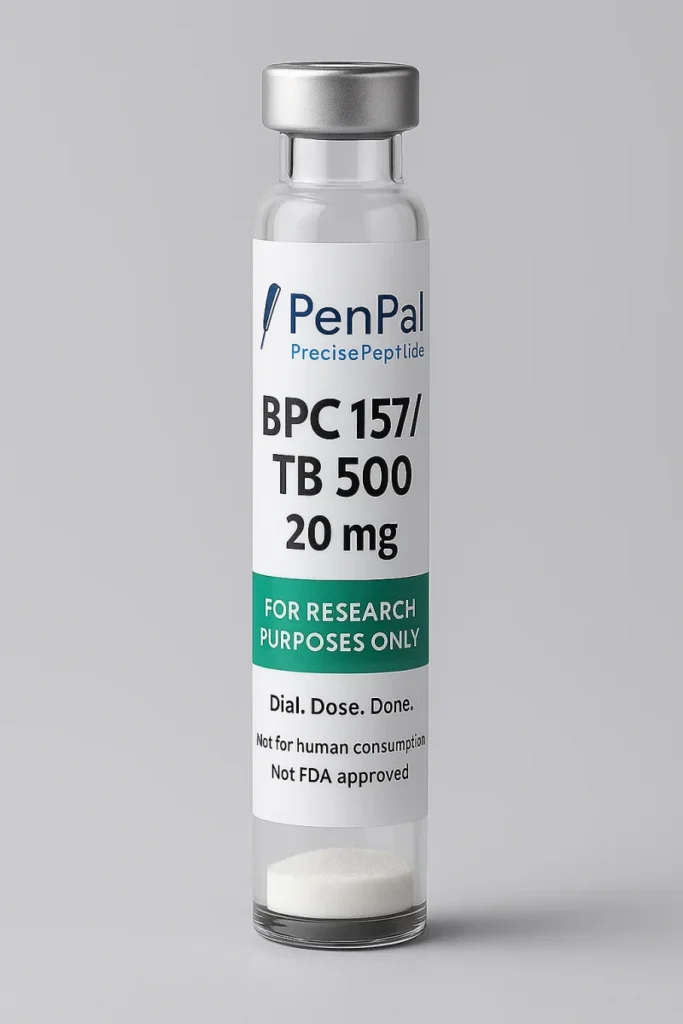 BPC-157 (10mg) and TB-500 (Thymosin Beta-4 - 10mg)